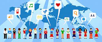 communauté en ligne