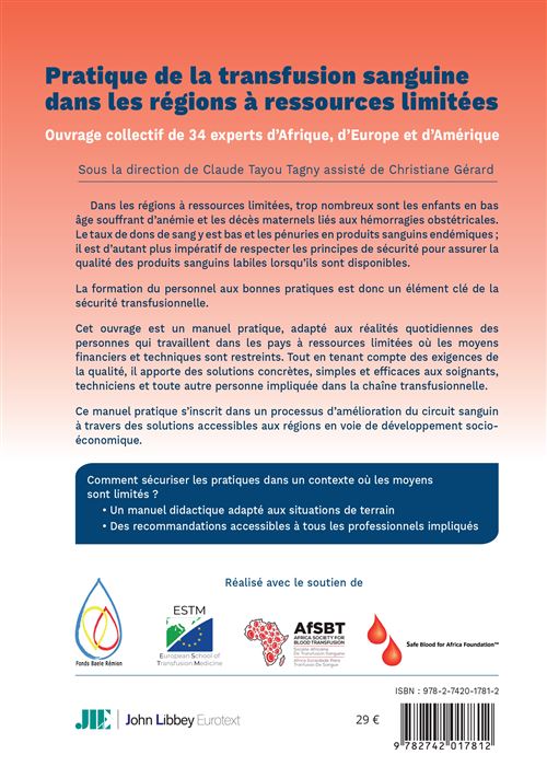 transfusion sanguine pourquoi