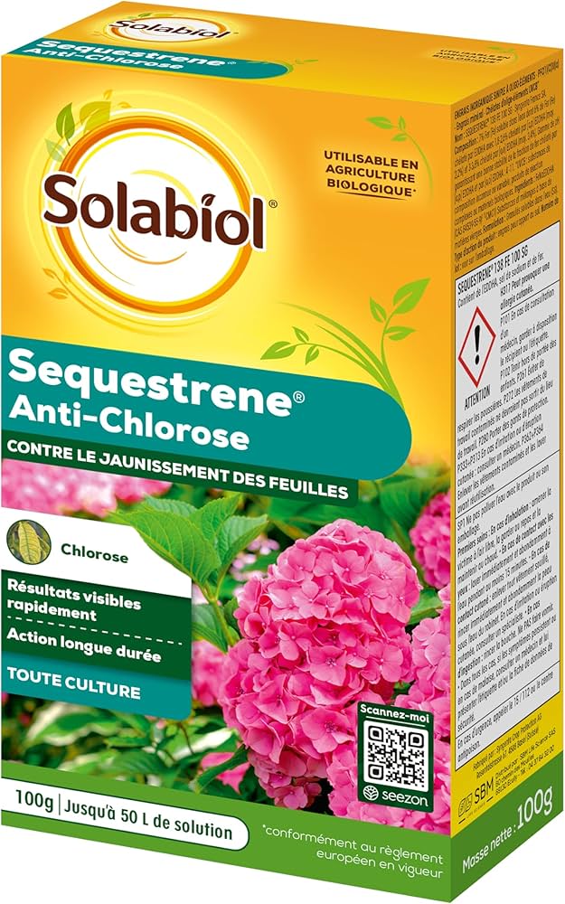 chelate de fer sequestrene